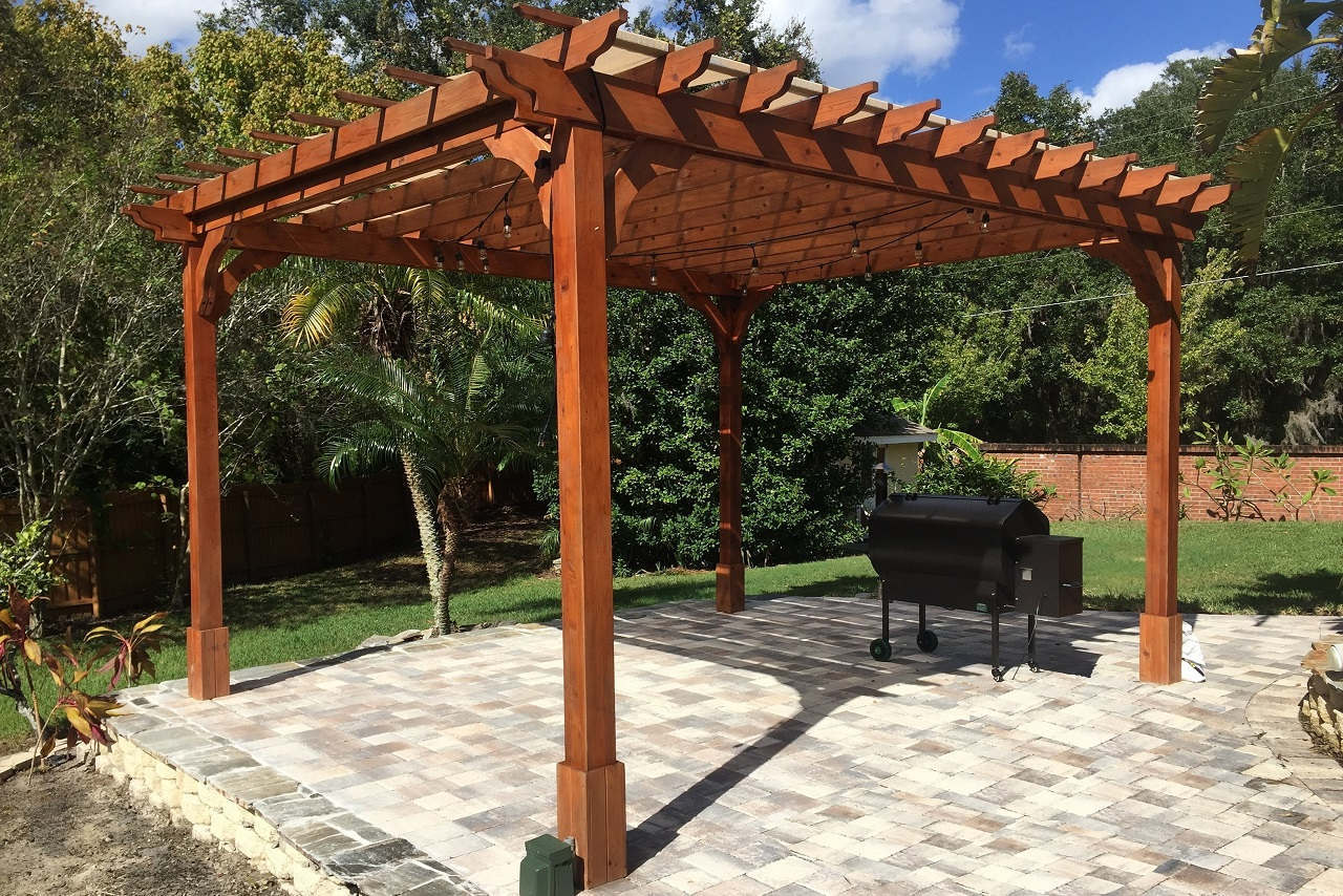 Paver patio